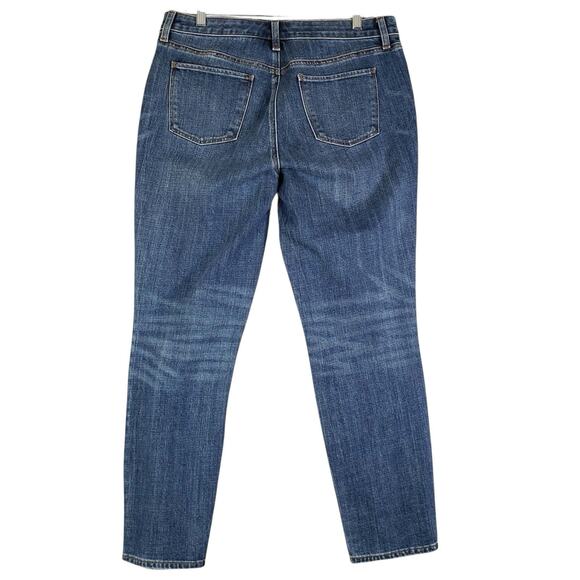 Talbots Jeans Womens Flawless Slim Ankle Blue Size 10 Stretch High Rise - Picture 3 of 8